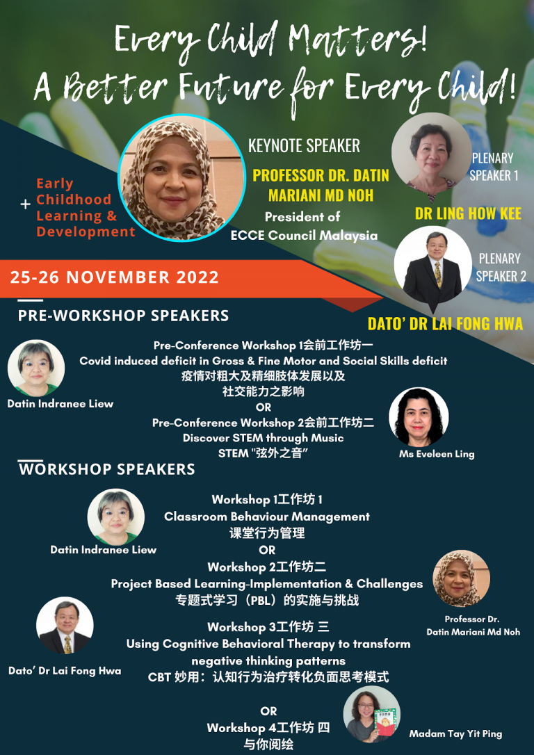 Event Early Childhood Learning Development Conference 2022