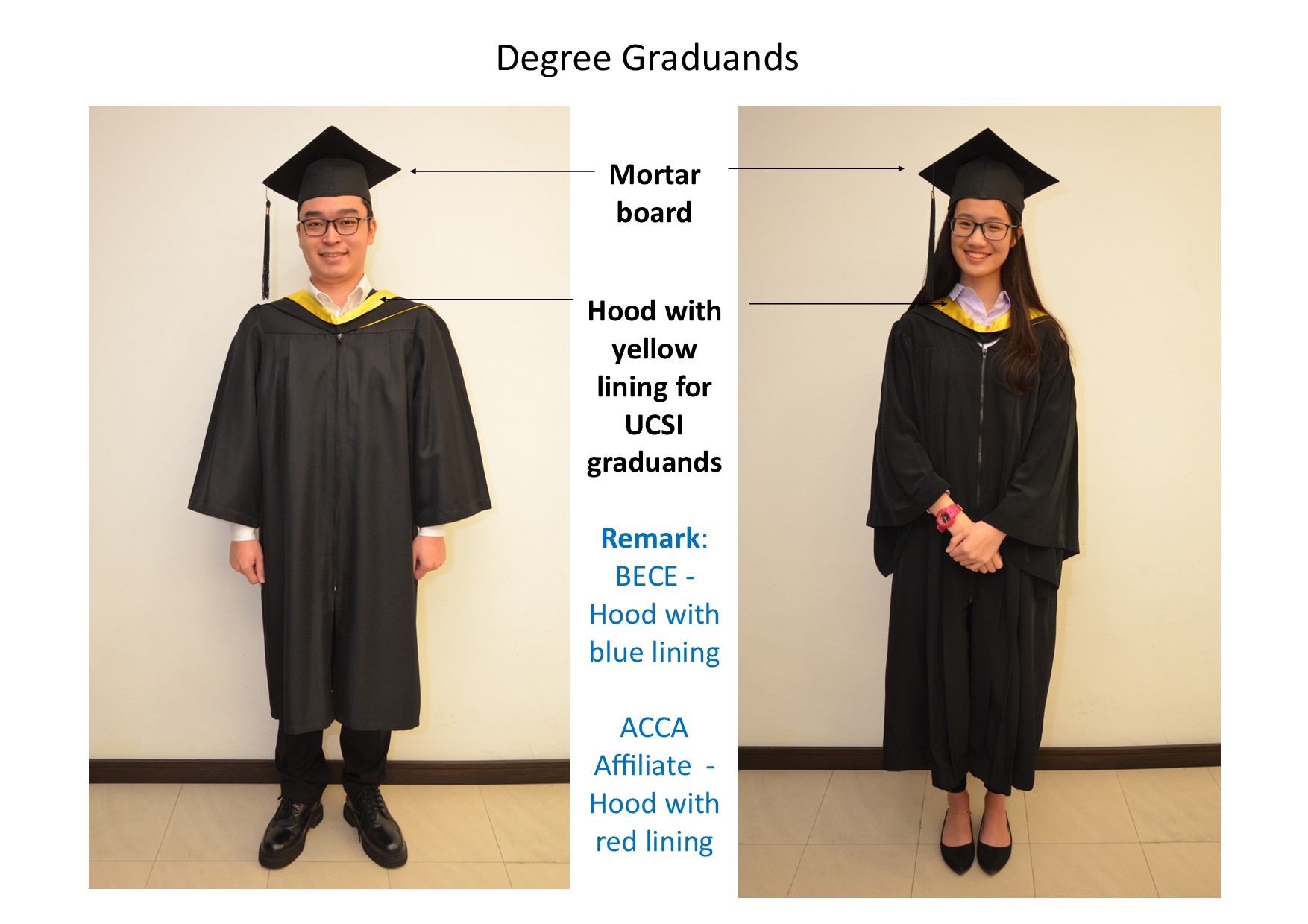 Degree clearance dress code